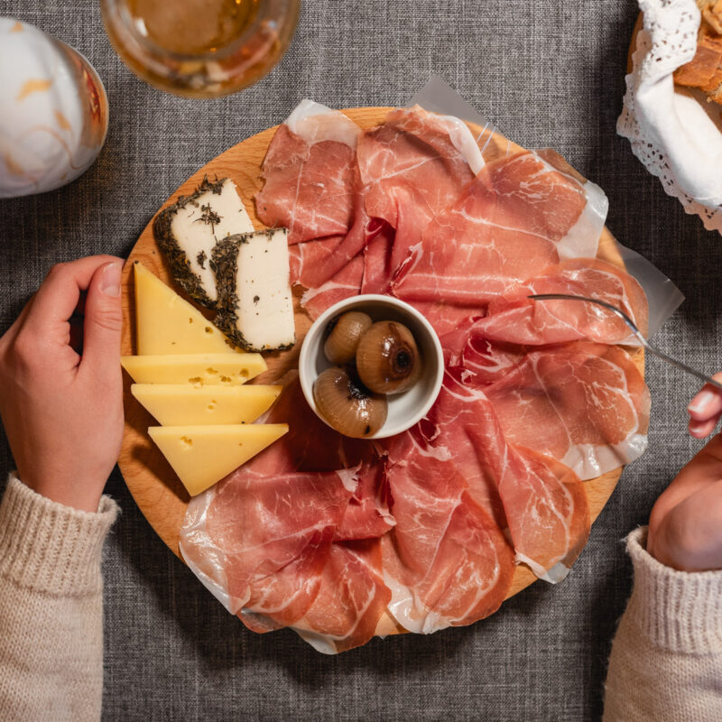 Piatto di Prosciutto di Sauris